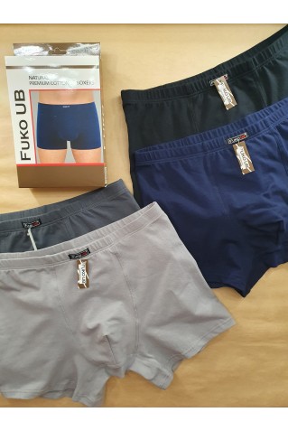 Мужские боксеры из хлопка Fuko Ub 8184